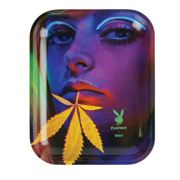Ryot X Playboy Rolling Tray / Large / Leaf